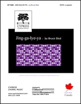 Jing Ga Lye Ya SATB choral sheet music cover